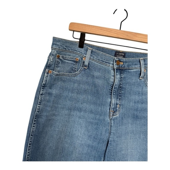 J. Crew ** High Rise Classic Vintage Jeans in Medium Charter Blue Wash Size 31 - Picture 3 of 14